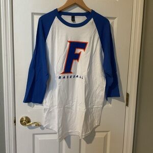 Nike Florida Gators Baseball 3/4 sleeve shirt